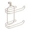 mDesign Over Tank Toilet Tissue Paper Roll Holder / Dispenser